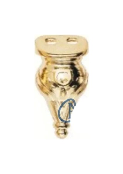 Minare Ahşap, Sunta Sandık Ayağı, Kutu Ayak 3 cm - Sarı