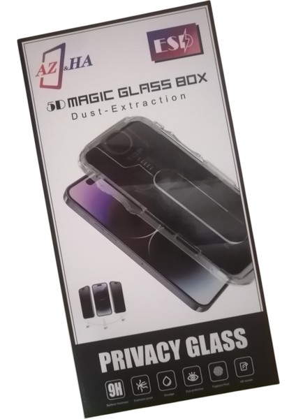 Antistatik Magic Glass Box iPhone12 Hayalet Ekran Koruyucu