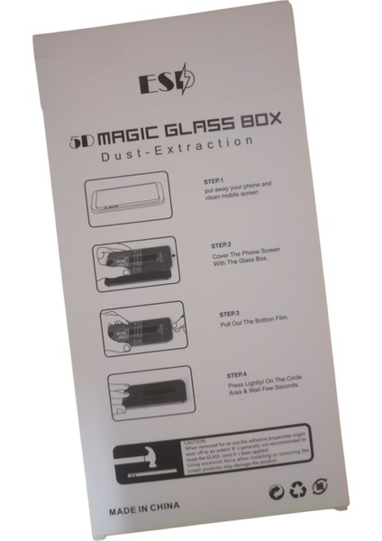 Antistatik Magic Glass Box iPhone12 Hayalet Ekran Koruyucu