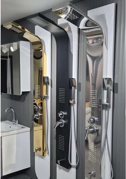 Vioduş Kuğu Inox Duş Paneli, Dikey Jakuzi, Duş, modelleri