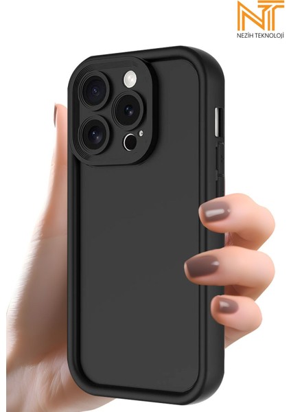 apple iPhone 14 Pro Uyumlu Kamera Korumalı Parlak Stil Tasarım Kapak