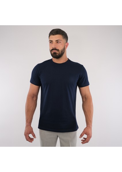 Düz Baskısız Basic Tshirt
