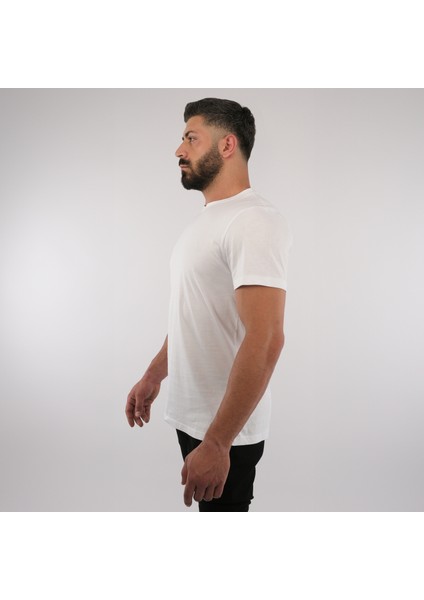 Düz Baskısız Basic Tshirt