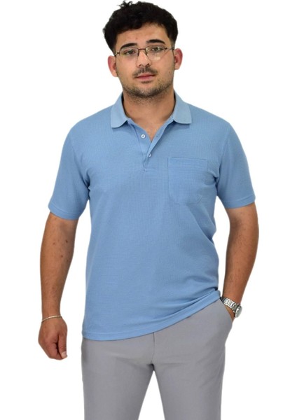 Erkek Polo Yaka Cepli Tişört T-139 BGL-ST04591