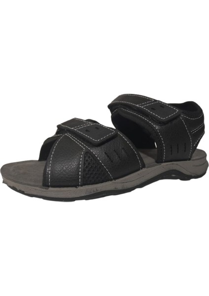 Siyah Cırtlı Erkek Sandalet modelleri