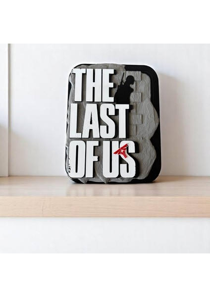 The Last Of Us – 3D Duvar Dekoru 17.5 cm Yüksekliginde Logo Figür Premium Koleksiyon Parça