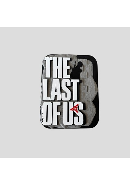 The Last Of Us – 3D Duvar Dekoru 17.5 cm Yüksekliginde Logo Figür Premium Koleksiyon Parça