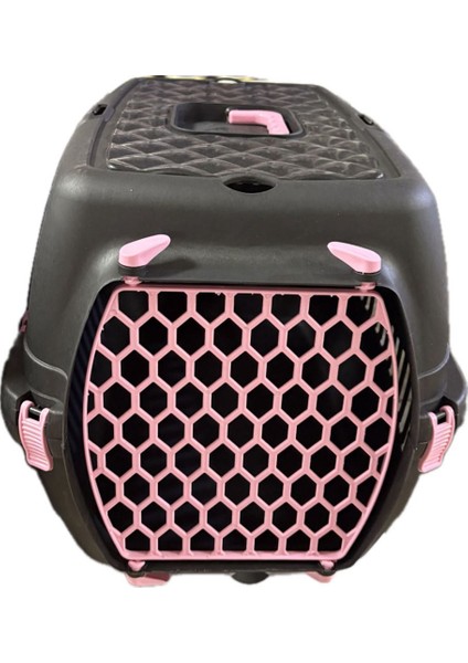 Kedi-Köpek Taşıma Çantası (Pembe) Orta Boy (59X39X37)