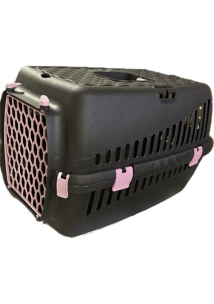 Kedi-Köpek Taşıma Çantası (Pembe) Orta Boy (59X39X37)