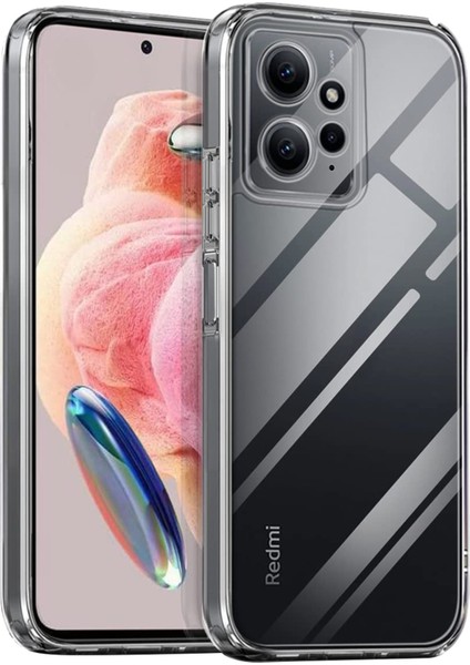 Xiaomi Redmi Note 12 4g Kılıf Lüx Şeffaf Silikon Inslm