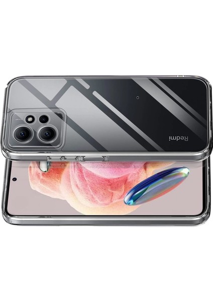 Xiaomi Redmi Note 12 4g Kılıf Lüx Şeffaf Silikon Inslm