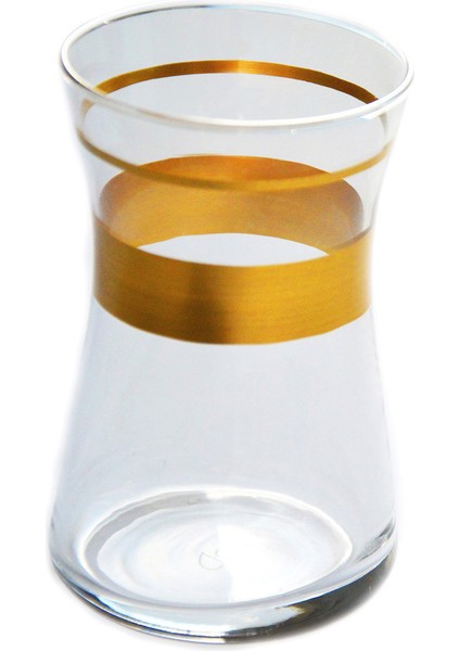 Başak 42361 Heybeli Yaldız Dekor 12 Adet Çay Bardağı