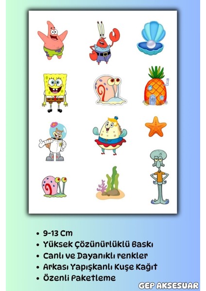 Jibbitz Terlik Süsü 7'li Set