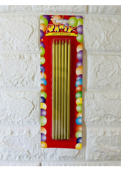 - 12 Adet Pasta Mumu Gold 20 cm Inslm