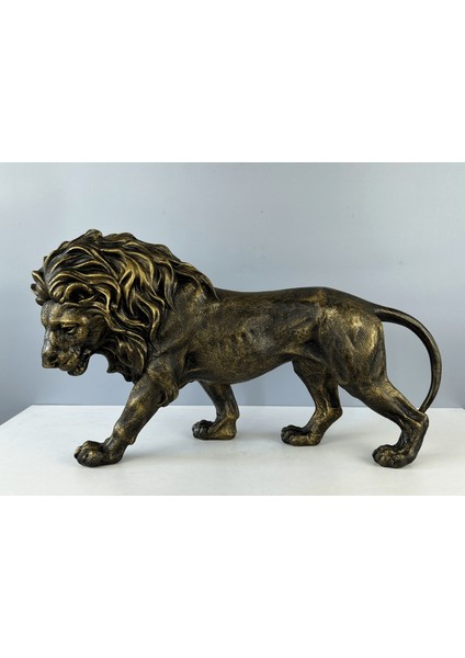 Aslan Dekoratif Biblo Figür 25CM x 44CM