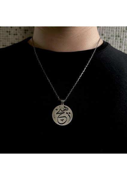 925 Ayar Gümüş Hiç Yazılı Erkek Kolye