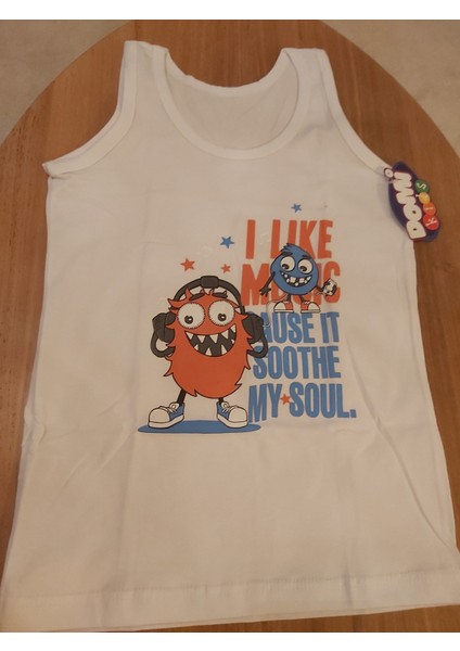 Erkek Çocuk Atlet 2'li Karışık Renkli fiyatları