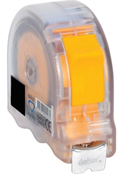 Dekor 409 Şeffaf Şerit Metre 8 Metre 25 mm