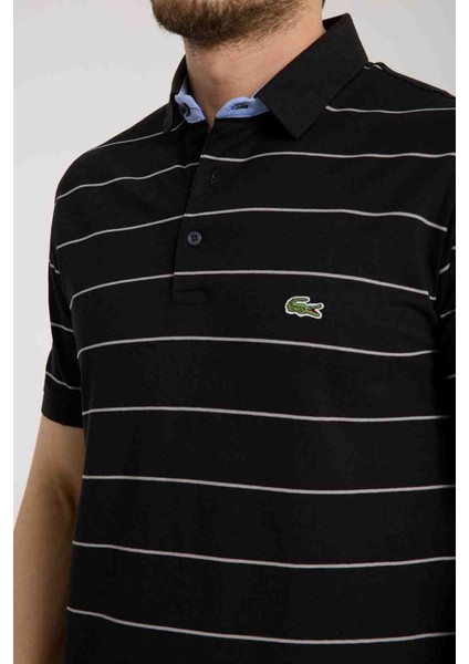 Polo Siyah Çizgili Regular Fit fiyatları