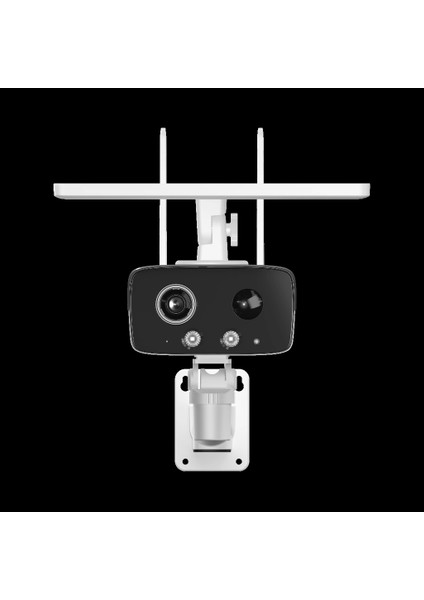IPC-HFW2431DG-4G-SP-EAU-B 4mpix, 3,6mm Sabit Lens, H265+, 50MT Gece Görüşü, Dahili Mikrofon, IP67, Solar(Güneş Enerjili) Ip Kamera