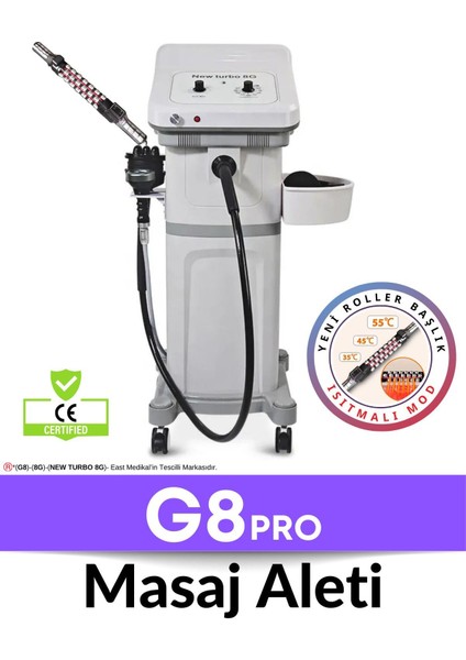 Yeni Model G8 Radyo Frekans+Vakum-Masaj-Zayıflama+ G5 Masaj In Üst Modeli+1 Adet Yağ