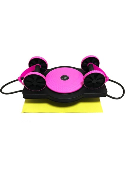 Egzersiz Spor Aleti 5 Fonksiyonlu Twister Pembe