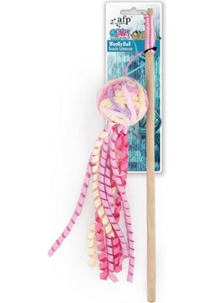 Knotty Habit - Pembe Yumak Saçaklı Top Olta Inslm