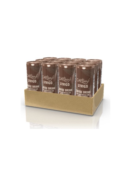 Sütlü Kahveli Içecek, Double Shot Ekstra KAHVE250 ml x 12ADET