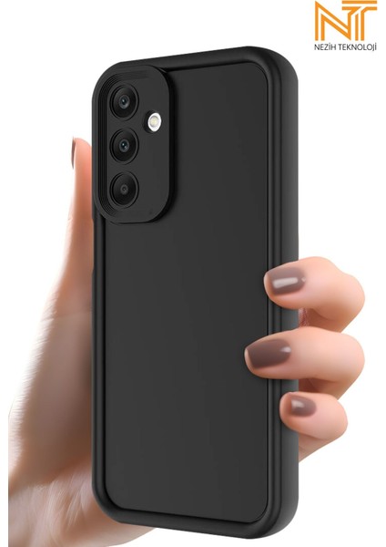 samsung Galaxy A25 Uyumlu Kamera Korumalı Parlak Stil Tasarım Kapak