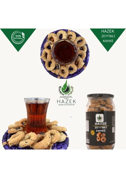 Zeytinyağlı Zeytinli Kahke 350 gr