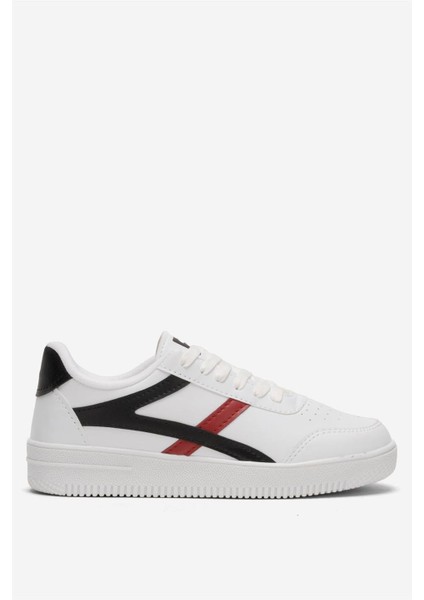 Kadın Günlük Sneaker Ayakkabı Beyaz Siyah