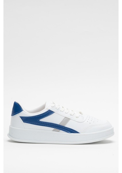 Kadın Günlük Sneaker Ayakkabı Beyaz - Saks