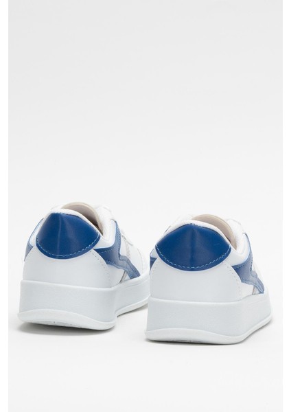 Kadın Günlük Sneaker Ayakkabı Beyaz - Saks