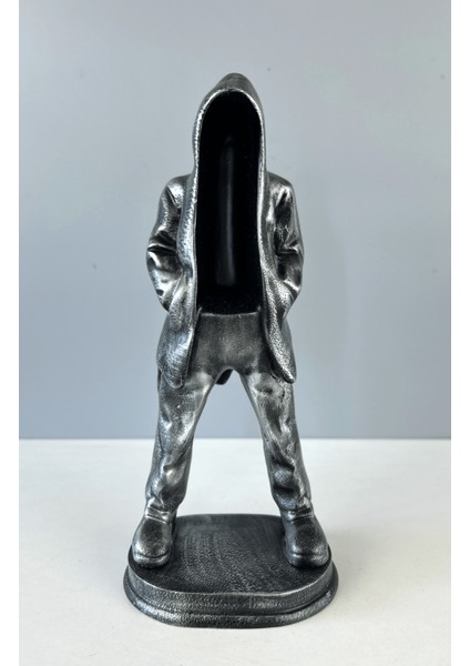 Gölge Adam Dekoratif Biblo Heykel 25 cm x 10 cm