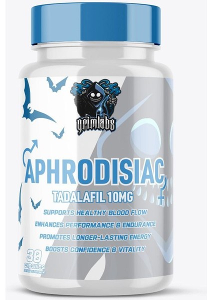 Aphrodisiac(Afrodizyak) Tadalafıl 10 mg 30 Caps (Erkeklere Özel)