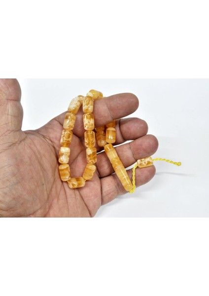 Beyrut Kehribarı Tesbih 9*14 mm (SNT-20122) modelleri