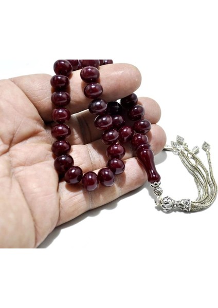 Sıkma Kehribar Tesbih 9*10 mm (KHR-10328) fırsatları