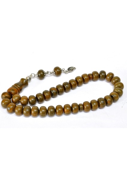 Sıkma Kehribar Tesbih 8*10 mm (SKT-90119)