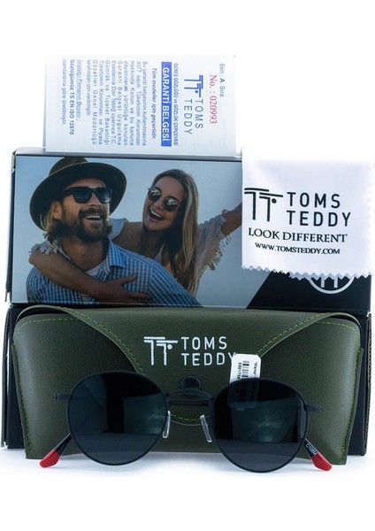 Polarize/uv Metal Güneş Gözlüğü TT1038C108M
