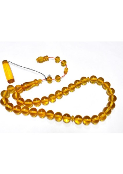 Ateş Kehribar Tesbih 12*12 mm (KHR-11043) indirimleri