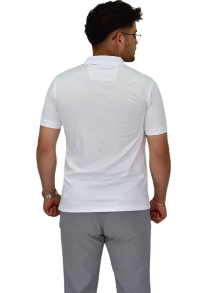 Erkek Polo Yaka Pano Çizgili Tişört T273 BGL-ST04592
