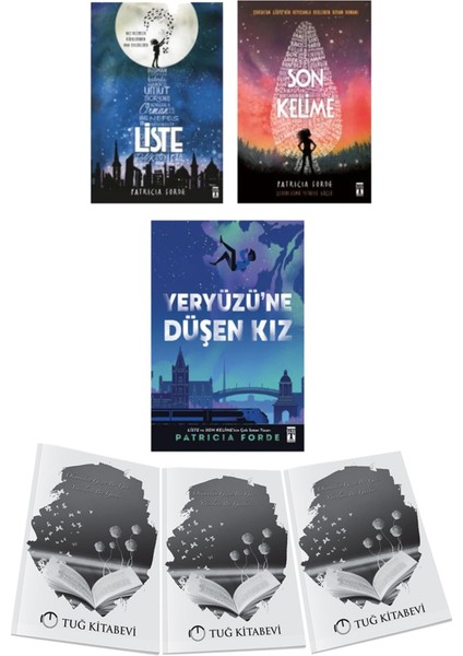 Liste - Son Kelime - Yeryüzüne Düşen Kız 3lü Set Patricia Forde + Hediyeli
