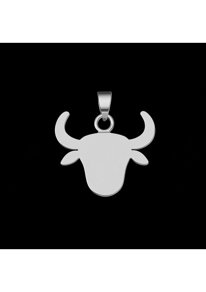 925 Ayar Gümüş Kolye Boğa SM5317