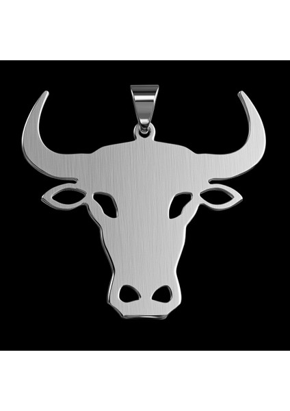 925 Ayar Gümüş Kolye Boğa SM5319