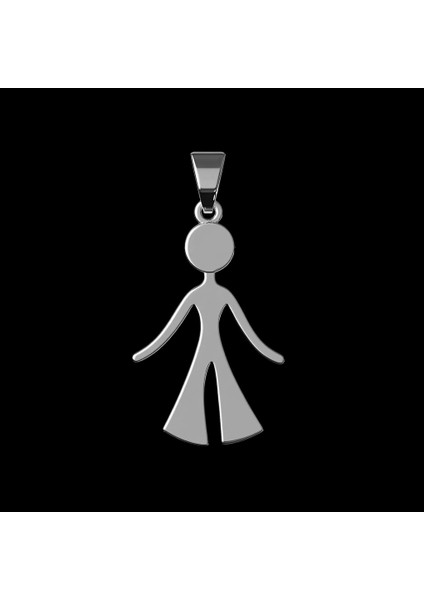 925 Ayar gümüş kolye adam SM5419