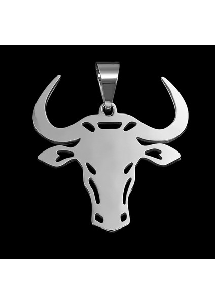 925 Ayar Gümüş Kolye Boğa SM5318