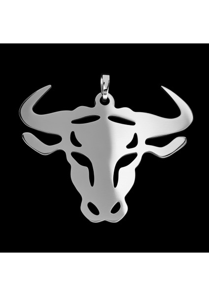 925 Ayar Gümüş Kolye Boğa SM5320
