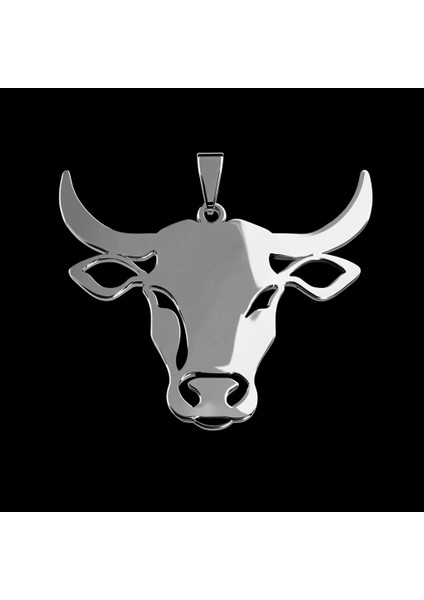 925 Ayar Gümüş Kolye Boğa SM5321