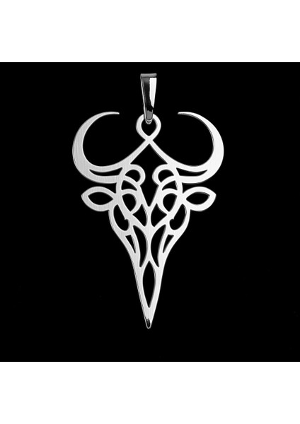 925 Ayar Gümüş Kolye Boğa SM5325