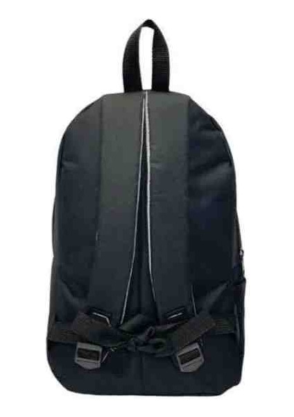 Unisex T90 Outdoor Siyah Iki Bölmeli Mini Sırt Günlük Küçük Boy Astarlı Su Geçirmez Kumaş 8254